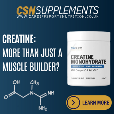 Creatine: More than just muscle. The latest benefits for brain, body and healthy aging.