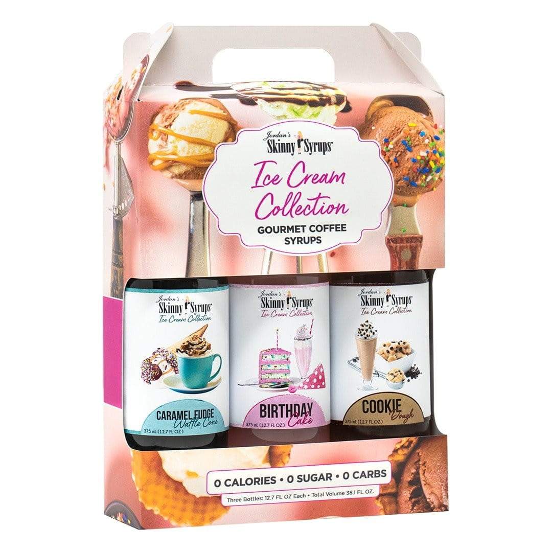 Jordan's Skinny Syrup Trio Pack Ice Cream Collection 375ml CSN
