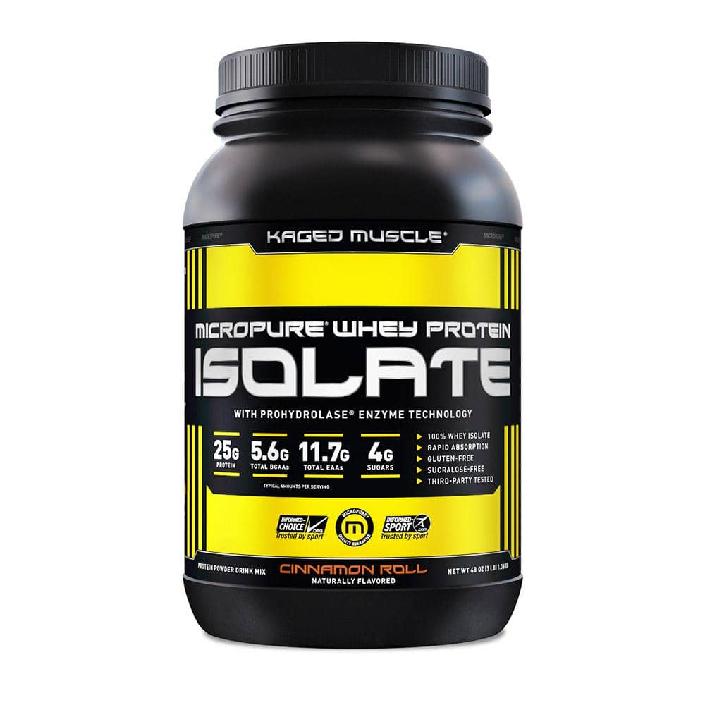 Kaged Muscle Whey Protein Isolate 1.36kg CSN