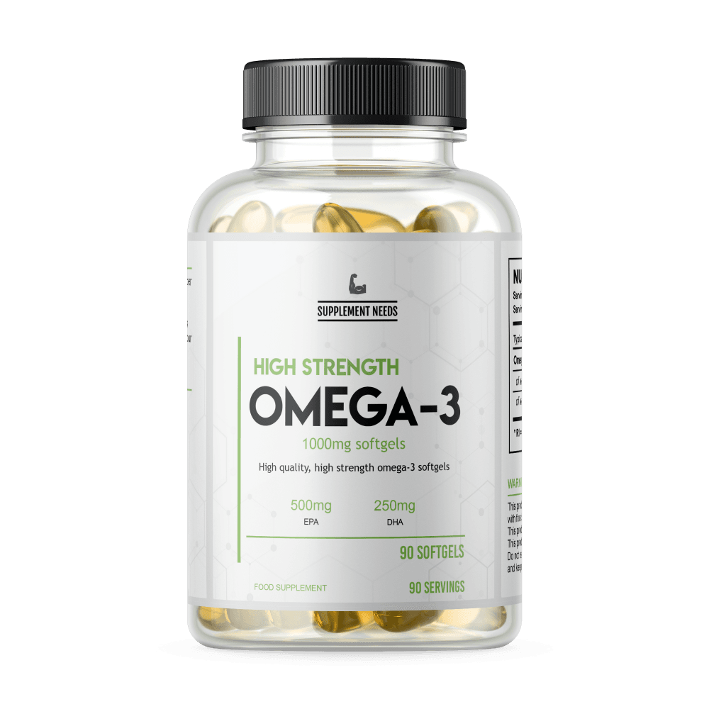 Supplement Needs Omega 3 1000mg 90 Softgels CSN