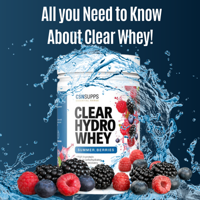 All you need to know about clear whey!