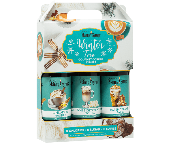 Jordan's Skinny Syrup Winter Trio Pack 375ml CSN